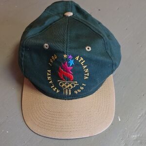 Authentic Atlanta 1996 Hat LOGO 7 Olympic Games Collection Cap Olympics Baseball